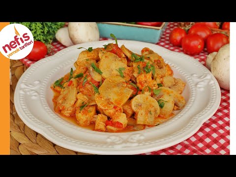 Günü Kurtarır: Mantarlı Tavuk Sote Tarifi