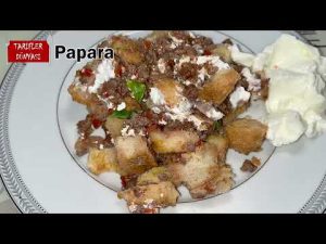 Bayat Ekmekler Değerlensin: Papara Yemeği Tarifi