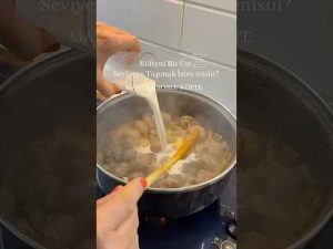 Mantar Soslu Köfte Tarifi Nasıl Yapılır?