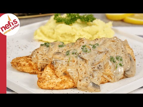 Pratik ve Çok Lezzetli: Mantar Soslu Tavuk Tarifi