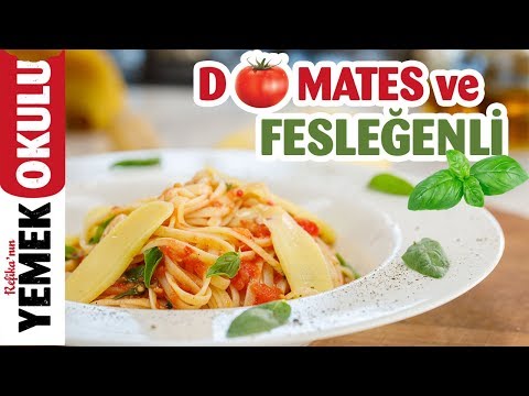 Tam Bir İtalyan: Fesleğenli Domatesli Makarna Tarifi